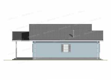 Проект одноэтажного дома  DTE-79
