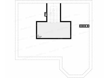 Проект двухэтажного дома из газобетона в европейском стиле DTE7