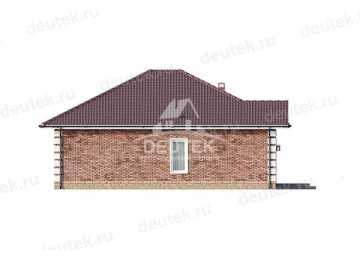 Проект жилого одноэтажного дома с площадью до 100 кв м - LK-318
