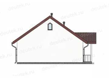 Проект жилого одноэтажного дома из газобетона - LK-338